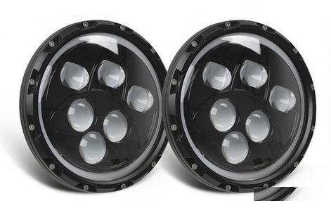 Фары светодиодные 7 дюймов 7-LED-SET-60W