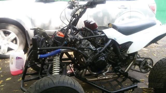 Yamaha yfz 450 - Honda cbr 600