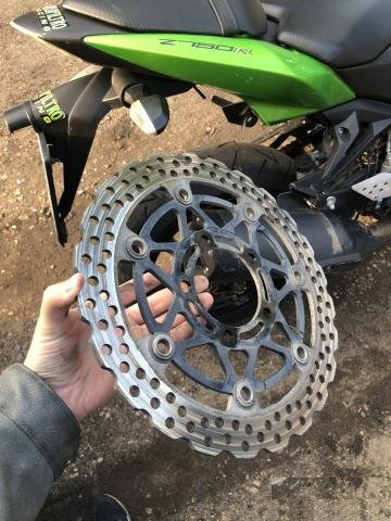 Тормозные диски для Kawasaki z750r 2011 c abs