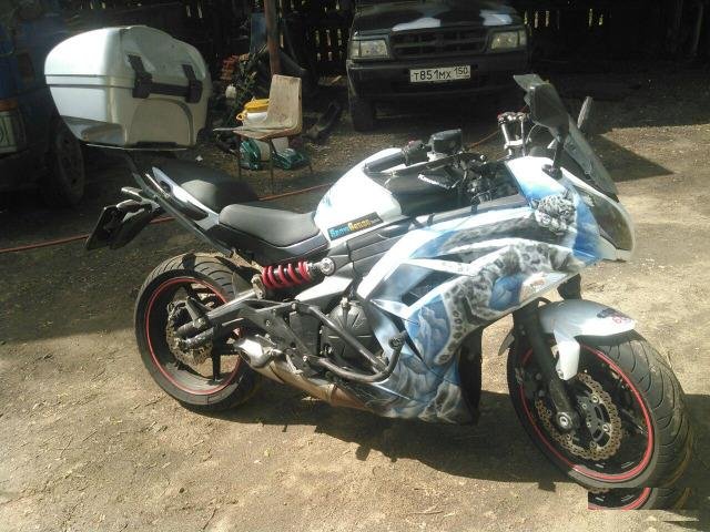 Kawasaki er6-f 2013год