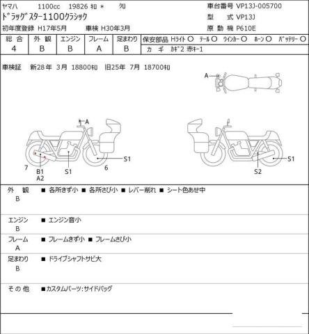 Yamaha Drag Star 1100 classic