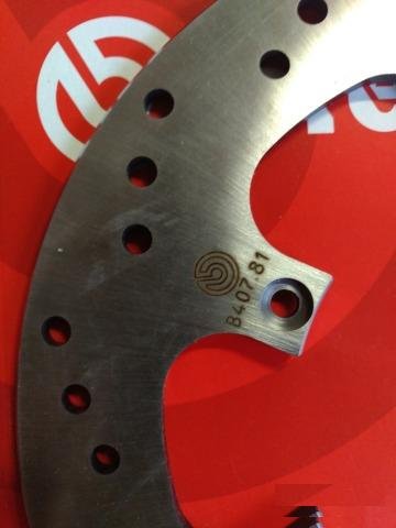 Tормозной диск Brembo задний для BMW F650, G650