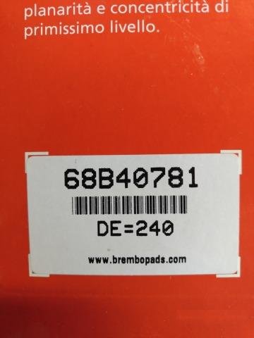 Tормозной диск Brembo задний для BMW F650, G650