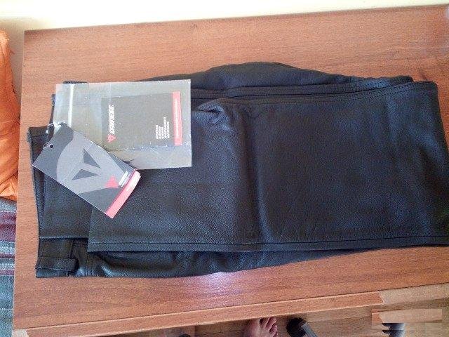 Мото штаны кожаные Dainese