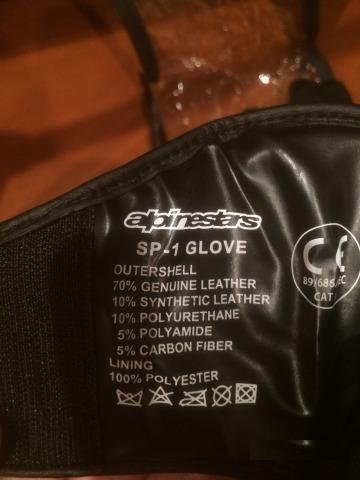 Перчатки Alpinestars SP-1