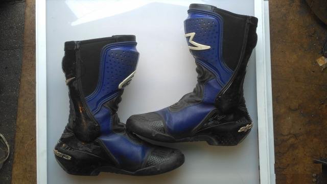 Мотоботы Alpinestars 44 размер мало бу