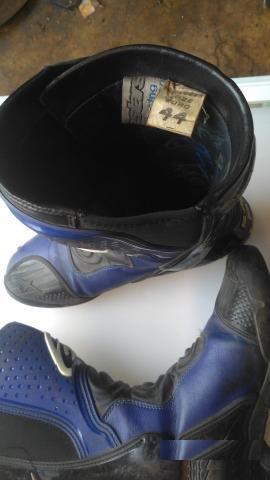 Мотоботы Alpinestars 44 размер мало бу