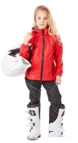 Детский комплект дождевой dragonfly EVO Kids Red