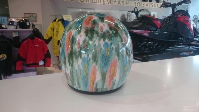 Шлем открытый Yashiro V500 Chinese Flower