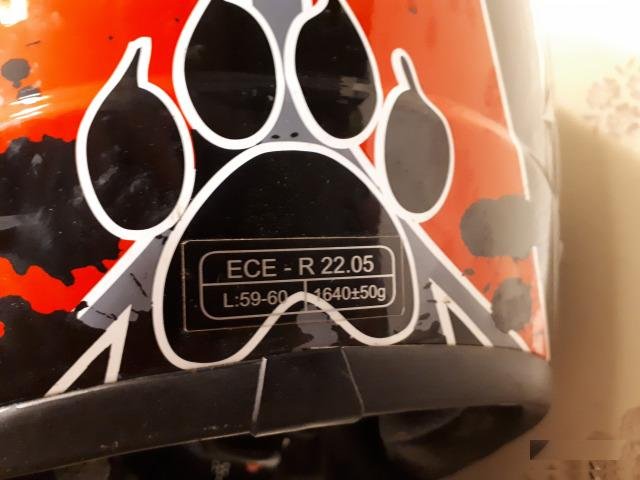Мото шлем racer wolf