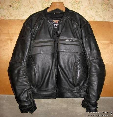 Кожаная мотокуртка Alpinestars Effex