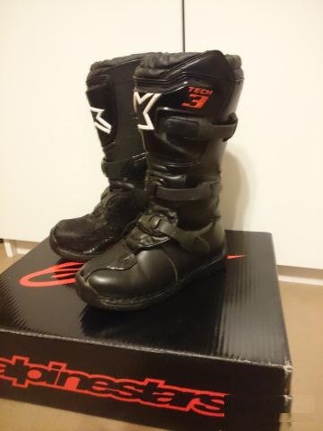 Мотоботы детские Alpinestars Tech 3S (33 - 35 р)