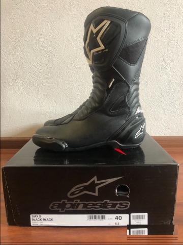 Мотоботы Alpinestars SMX S Black 40 размер