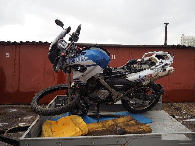 Разбор мотоцикла BMW F650GS Dakar