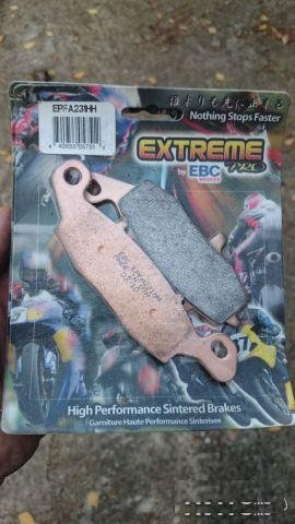 Тормозные колодки EBC Double-H Sintered ExtremePro