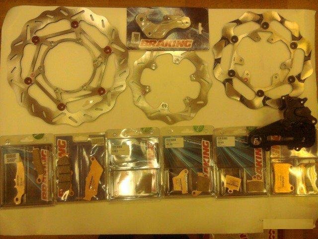 Тормозные колодки диски braking для кросса, эндуро