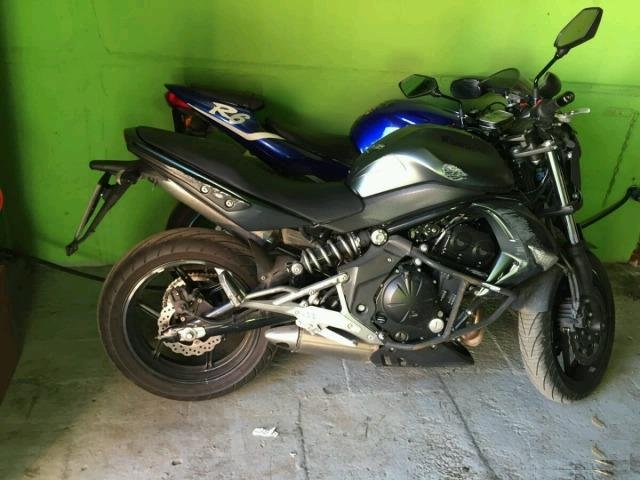 Kawasaki ER6 в разборе