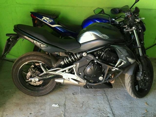 Kawasaki ER6 в разборе