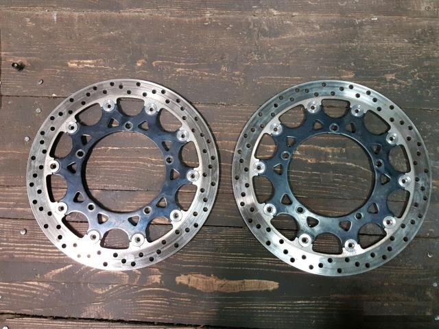 Yamaha r1 07 08 09 14 тормозные диски