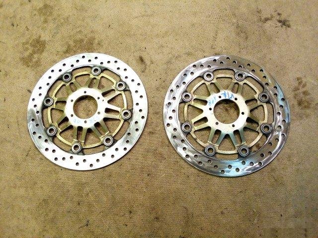 Передние тормозные диски honda vtr1000 f vtr1000f