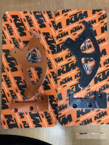 Защита заднего тормозного диска на мотоцикл KTM