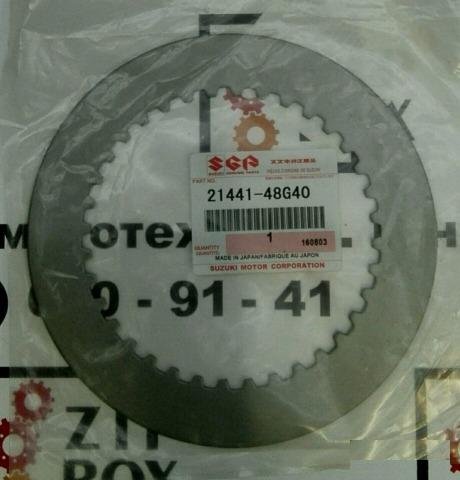 21441-48G40-000 Диск сцепления сталь. NO.2, Suzuki