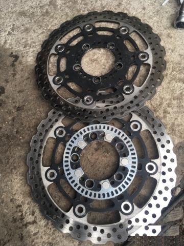 Тормозные диски kawasaki er er6 er6f er6n ex650f n