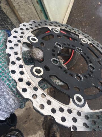 Тормозные диски kawasaki er er6 er6f er6n ex650f n