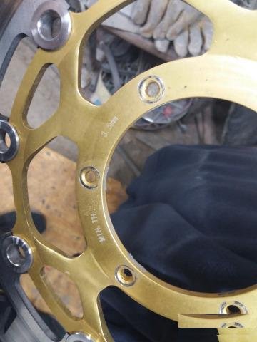 Диски тормозные cbr 1000rr 06-07г