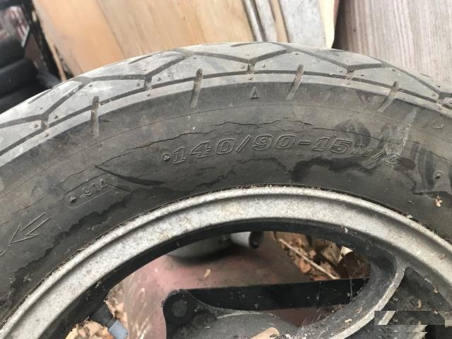 Диски от Kawasaki с резиной