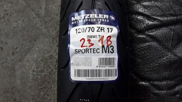 Metzeler Sportec M3 R17 120/70 58 W TL передняя