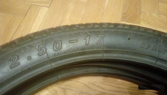 17" 2.50-17 шина покрышка скутер питбайк мопед NEW