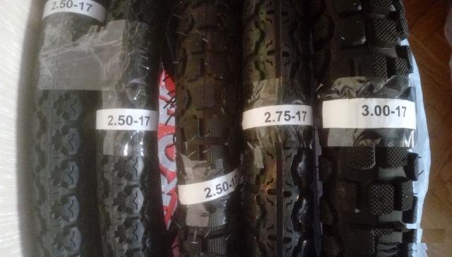 17" 2.50-17 шина покрышка скутер питбайк мопед NEW