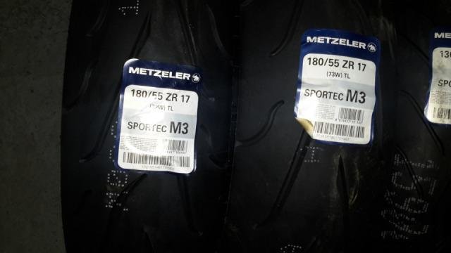 Metzeler Sportec M3 R17 180/55 73 W TL Задняя