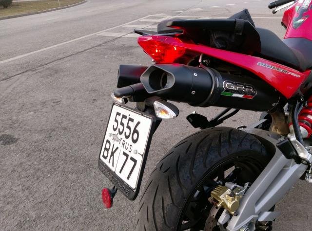 Aprilia -Shiver 750-ABS год выпуска 2015
