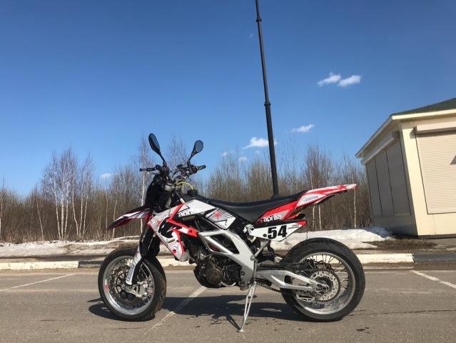 Aprilia SXV 450 2008г обмен на авто