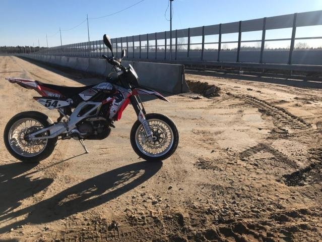 Aprilia SXV 450 2008г обмен на авто