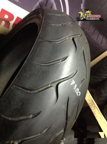 Моторезина бу №7380 190/55/17 R17 Dunlop d221