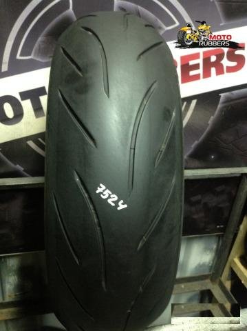 Моторезина бу №7524 180/55/17 R17 Bridgestone s21