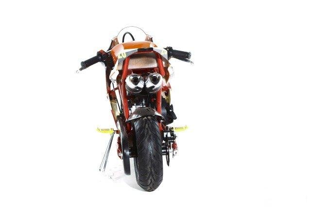 Минимото в стиле Ducati (оранжевый)