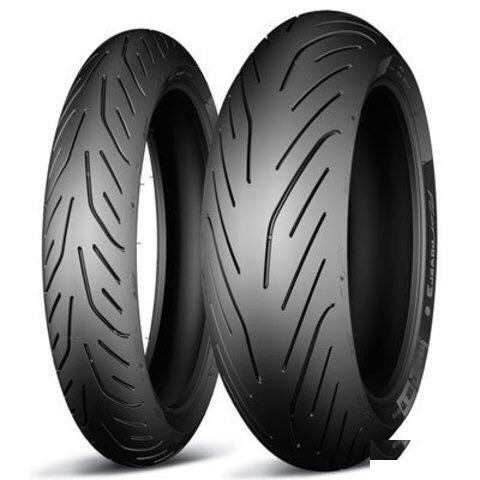 Моторезина новая Michelin 180/55 120/70