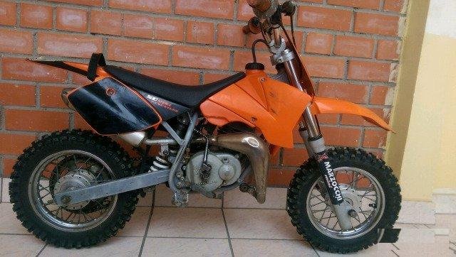 Детский мотоцикл KTM sx 50 mini 2008