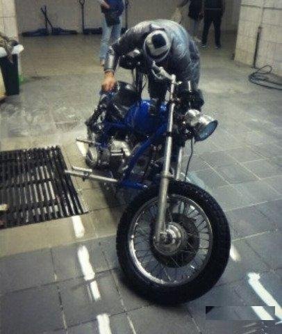 Чоппер кастом Урал Волк custom bike chopper ural