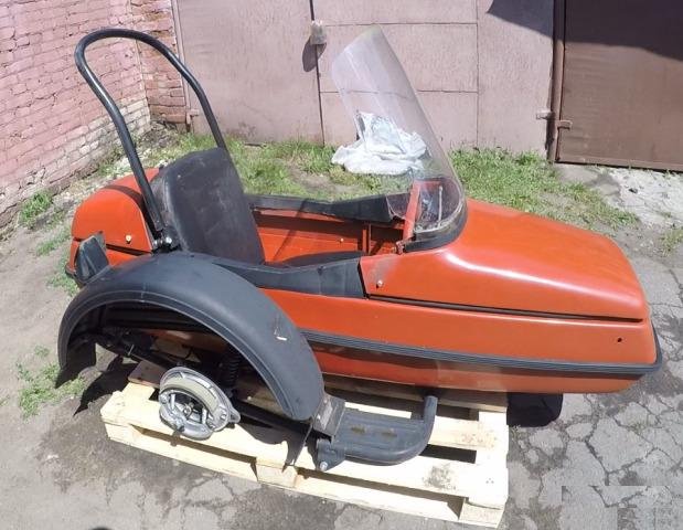 Боковой прицеп к мотоциклу, с документами