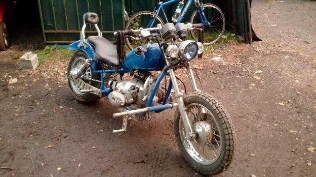 Настоящий Брутал - Чоппер Кастом Байк Ural Custom