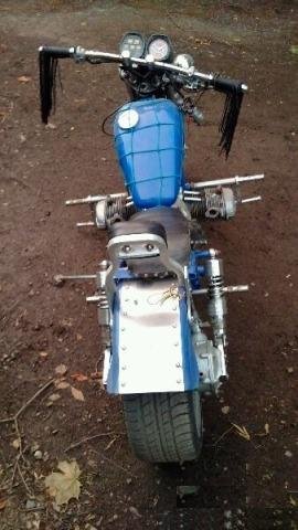 Настоящий Брутал - Чоппер Кастом Байк Ural Custom