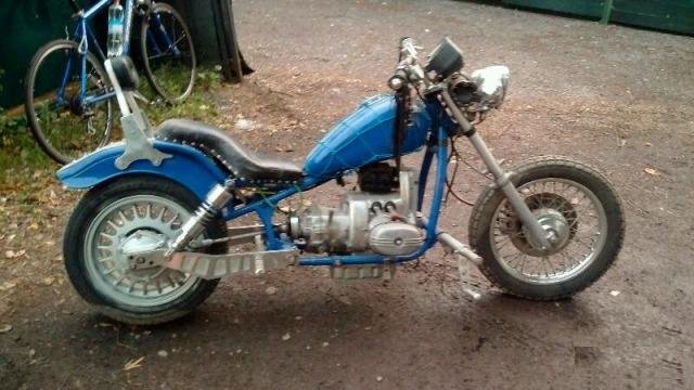 Настоящий Брутал - Чоппер Кастом Байк Ural Custom