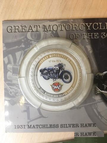 Great Motorcycles Of The 30's - 2 dollars -5 монет