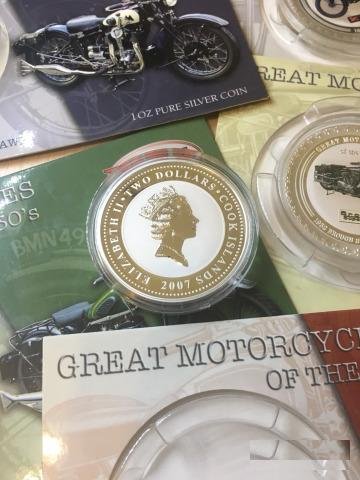 Great Motorcycles Of The 30's - 2 dollars -5 монет
