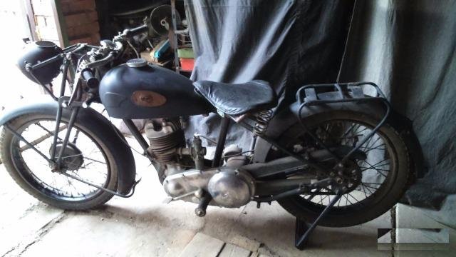 Мотоцикл Triumph. Великобритания 1937год